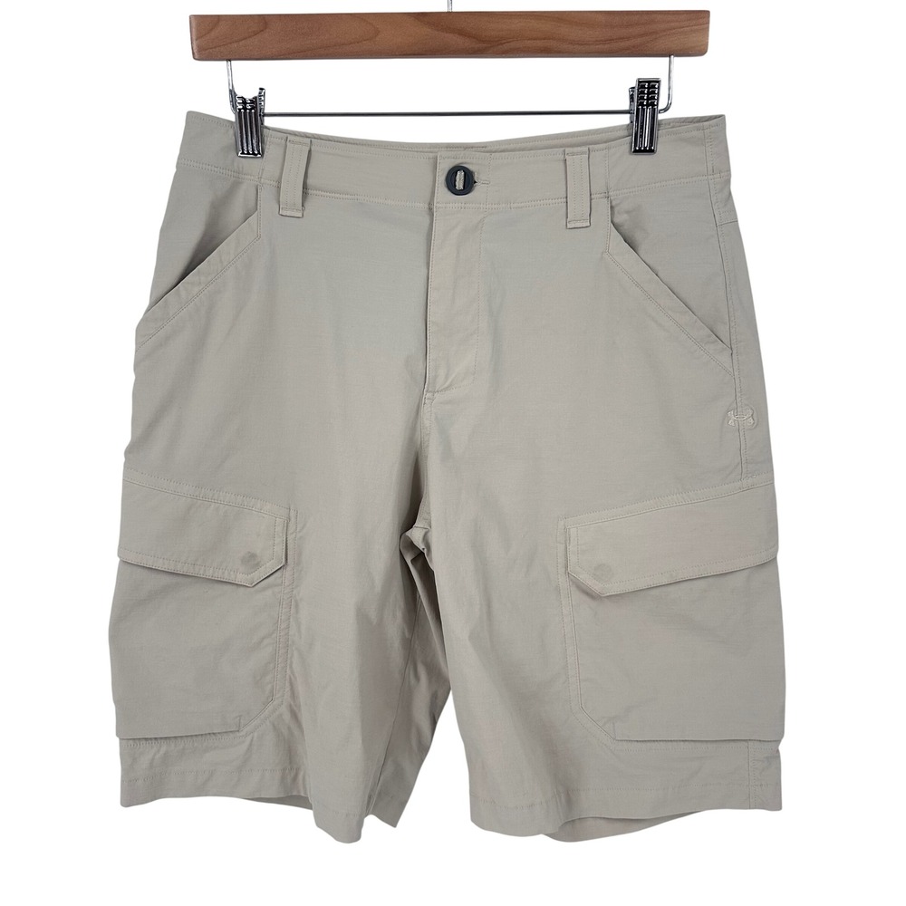 Under Armour HeatGear Cargo Shorts Hiking‎ Lightweight Size 30